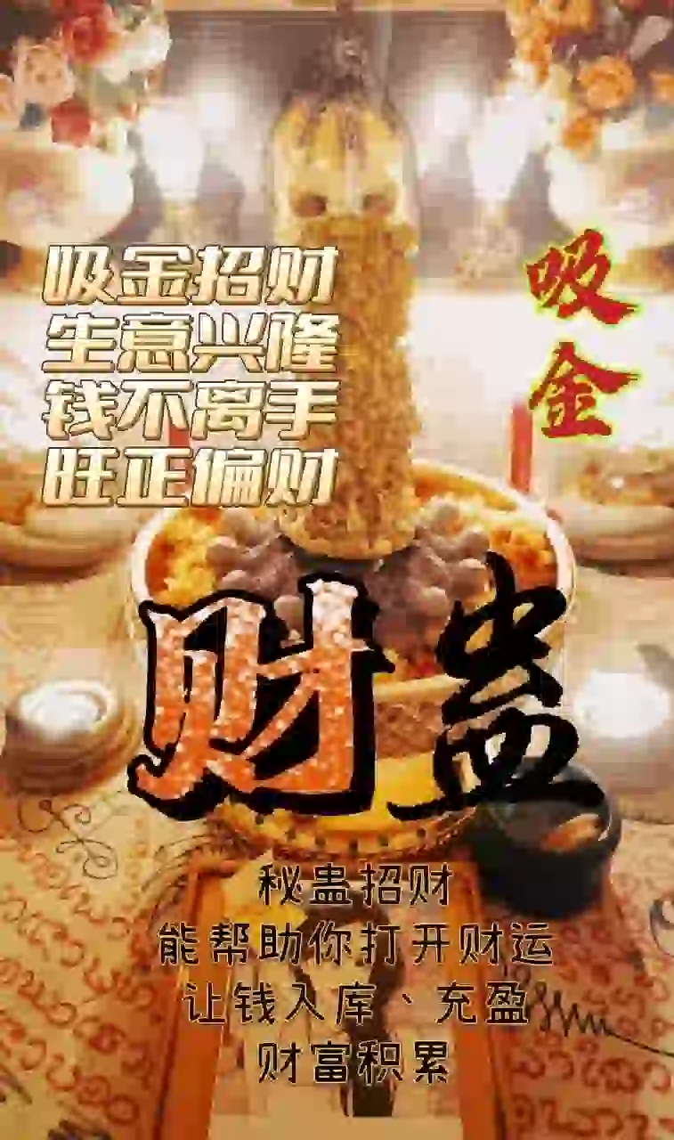 秘蛊•百鬼运財术（财蛊）