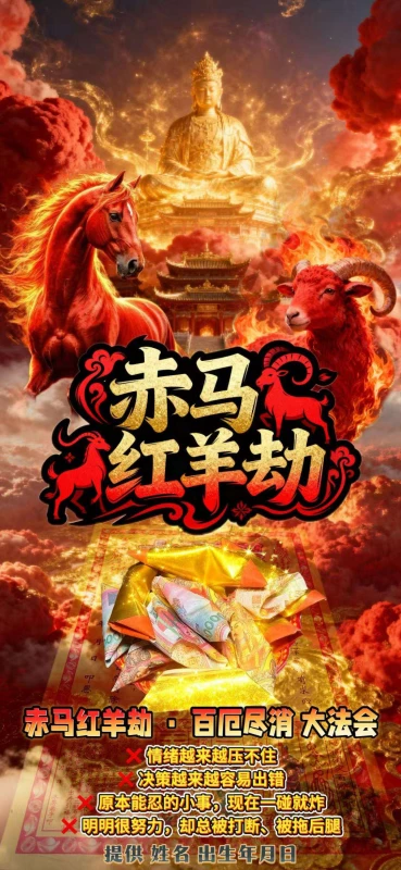 赤马红羊劫 · 百厄尽消 大法会